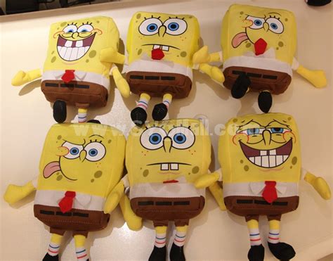 Wholesale - SpongeBob SquarePants Plush Toy 18cm/7" 2PCs - OrientMoon