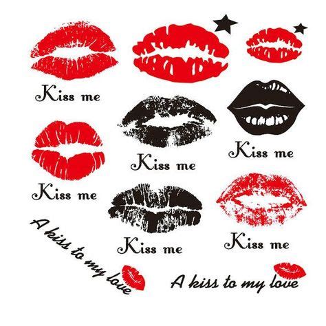 26 Lip Print Tattoo Designs ideas | lip print tattoos, lips print ...