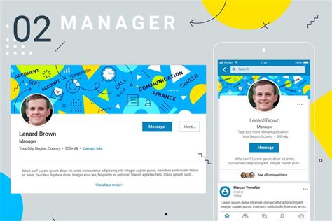 Linkedin| cover designs set | Cover page template, Online jobs for ...