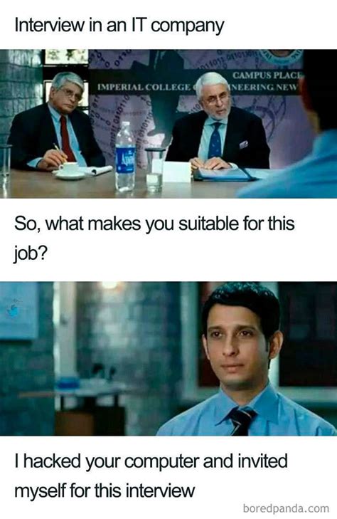 Funny Memes Job Interview Memes - Perpustakaan Sekolah