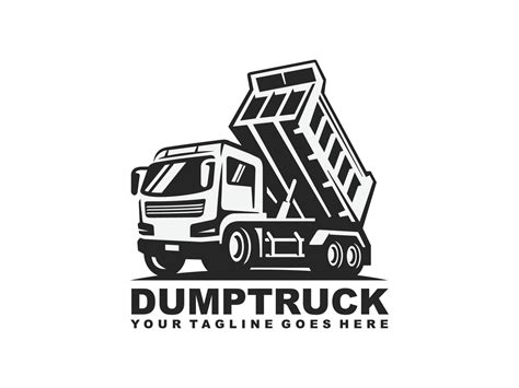 Dump Truck Logo Vector Art, Icons, and Graphics for Free Download