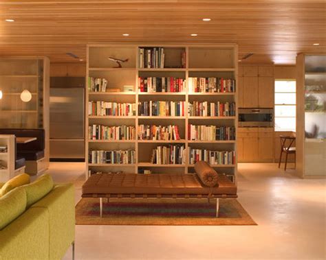 Bookcase Room Divider Home Design Ideas, Pictures, Remodel and Decor