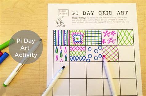 Pi Day 2015 | Pi Day Art Project - TinkerLab