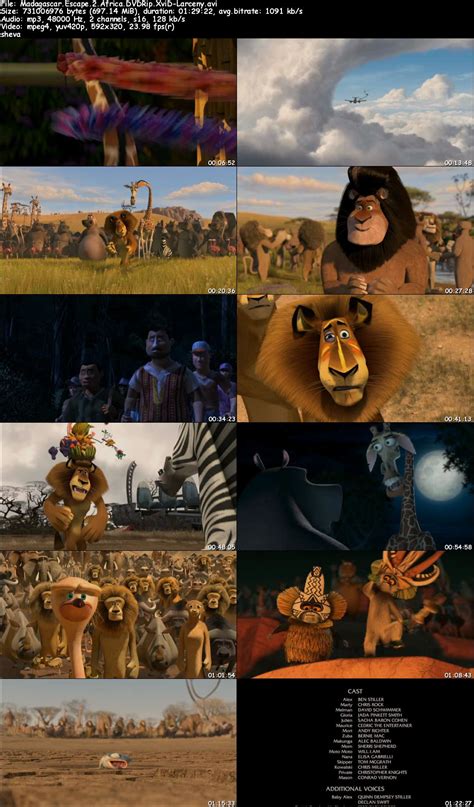 Madagascar Escape 2 Africa Dvdrip Xvid-Done HD - facesdevelopers