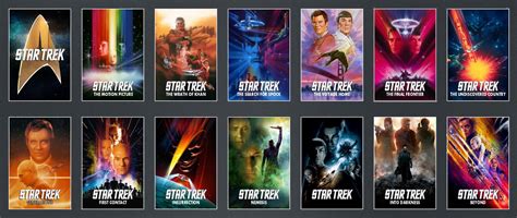 Star Trek Movie Posters Updated [Collection] : r/PlexPosters