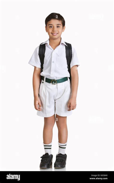 Boys In School Uniforms In Public Schools