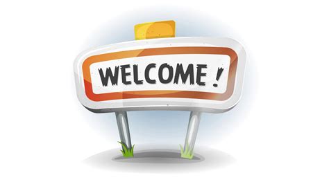 Welcome Sign Animated