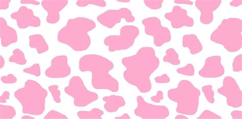 Pink Cow Print Wallpaper