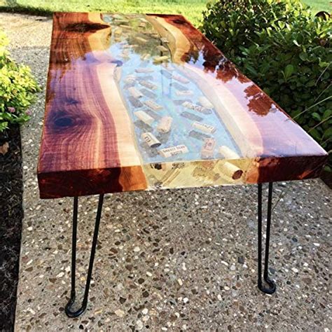 Buy Crystal Clear Bar Table Top Epoxy Resin Coating for Wood Tabletop ...