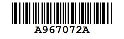 Codabar barcode symbology description & information