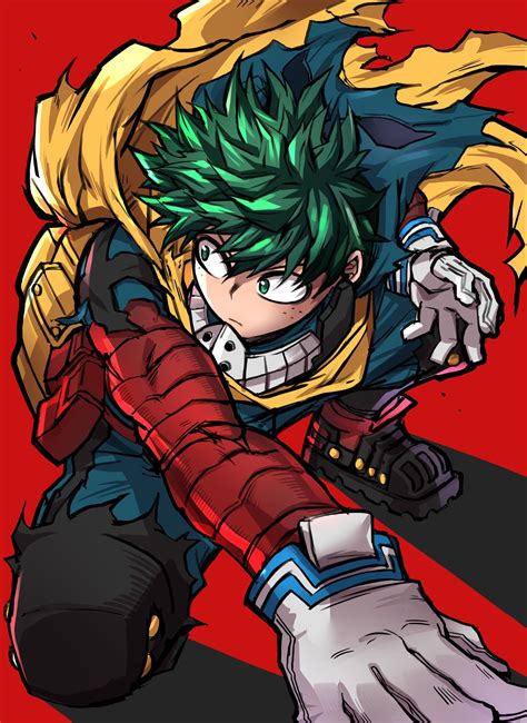 Vigilante Deku 3d Model