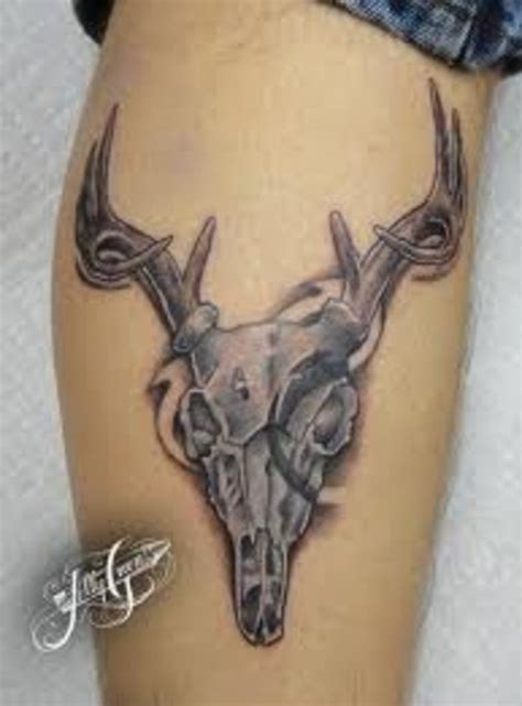 Deer Tattoos And Meanings-Deer Skull Tattoos And Meanings-Deer Tattoo ...