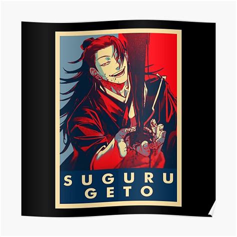 "GETO SUGURU" Poster for Sale by Benjaminerickso | Redbubble