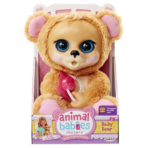 Animal Babies Nursery Basic Plush Bear Toy | Walmart Canada