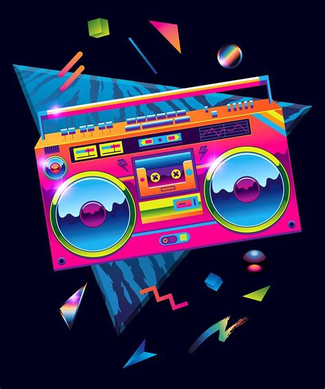 80s Boombox Wallpapers - Top Free 80s Boombox Backgrounds - WallpaperAccess