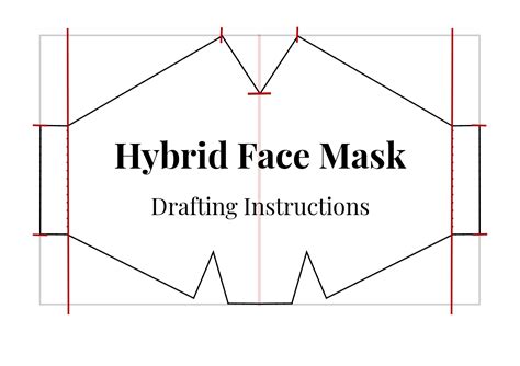 How to Draft the Hybrid Face Mask Pattern — Gwenstella Made | sewing ...