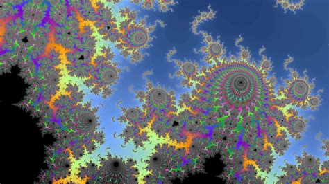 Beautiful zoom into the infinite mathematical mandelbrot set fractal ...