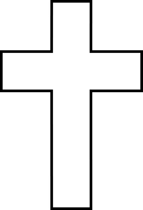 Free Cross Outline Png, Download Free Cross Outline Png png images ...