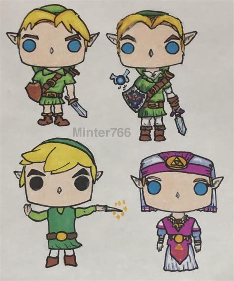 Would you like a Legend of Zelda Funko pop series? I totally would ...