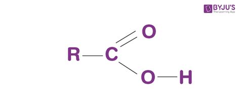 Carboxyl Group - Formula, Structure, Properties & Sources | Chemistry