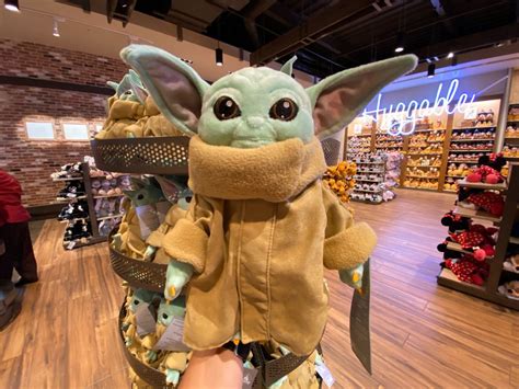 PHOTOS: New Baby Yoda "The Child" Plush Debuts at Disney Springs - WDW ...