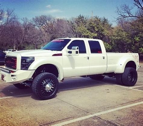 white lifted Ford truck | 3 d