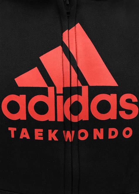 Adidas Taekwondo full zip Hoodie – All American Martial Arts Supply