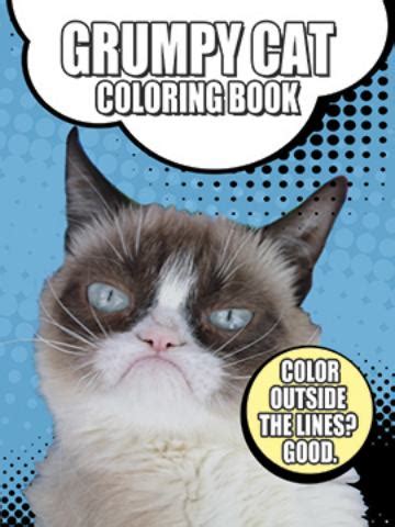 Grumpy Cat Coloring Book - Dover Books