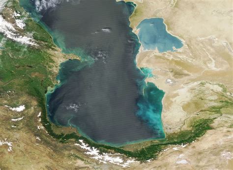 The Caspian Sea and Azerbaijan - Earth.com The Caspian Sea