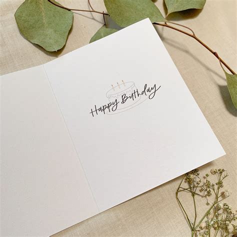 Birthday Card, Happy Birthday Card, Korean Card, Learn Korean, Korean ...