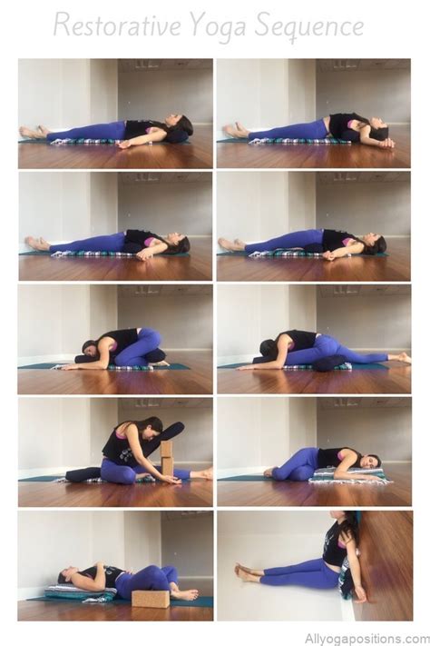 10 Best Restorative Yoga Poses - AllYogaPositions.com