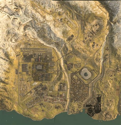 Call of Duty: Modern Warfare battle royale full map leaked - check it ...