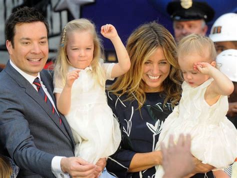 The Tonight Show Host Jimmy Fallon and his super adorable family