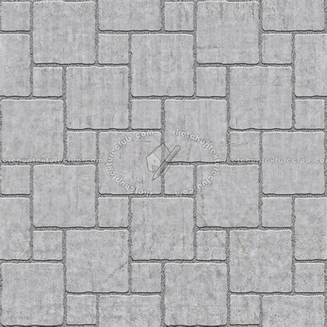 Paving outdoor concrete regular block texture seamless 05723