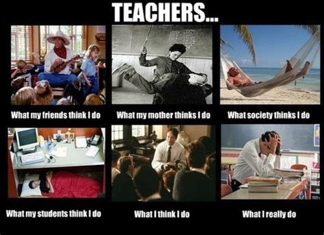 Humor: What do people think teachers do? | Educational Technology for ...