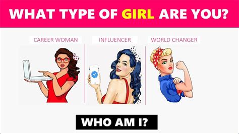 Who Am I Test: What Type of Girl Are You? Quiz That Reveals Your True Self