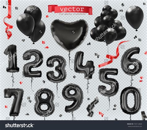 13,237 Black balloon number Images, Stock Photos & Vectors | Shutterstock