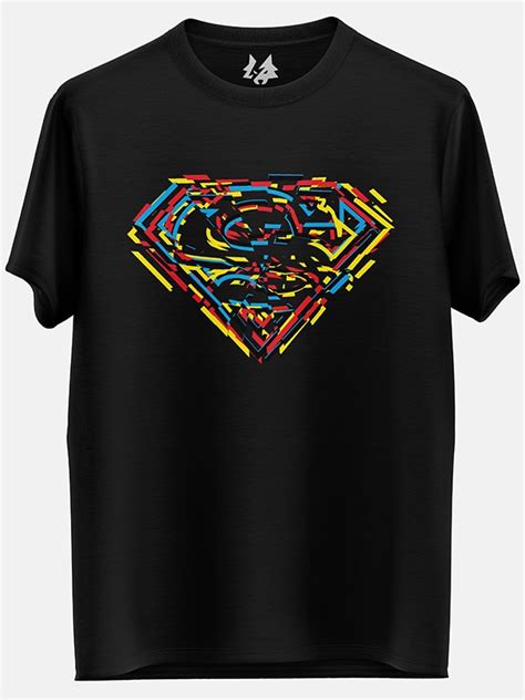 Superman: Colourful Logo | Superman Official T-shirt | Redwolf