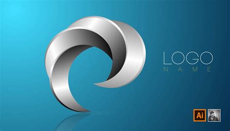 Illustrator 3D Logo Design