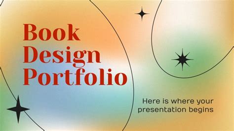 Book Design Portfolio | Google Slides & PowerPoint template