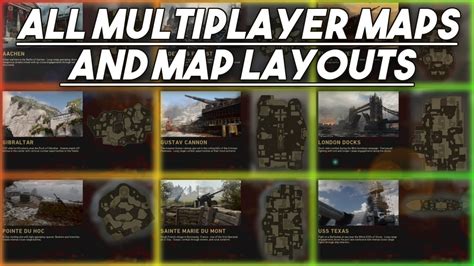 Call Of Duty Modern Warfare Map Layouts