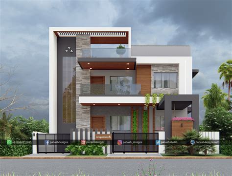 Panash Designs - Residential Apartment | Modern House Design | 3D Elevation