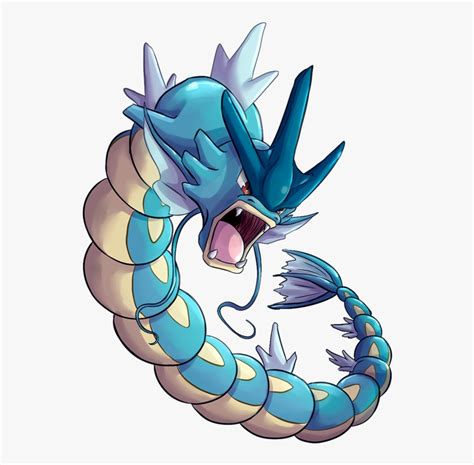 Gyarados Shiny Pokdex Transparent Png - Pokemon Gyarados , Free ...