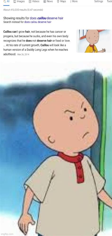 Caillou Angry