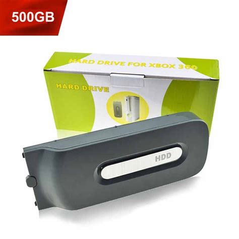 HDD Harddisk 500GB Hard Drive Disk For Xbox 360 Fat Game Console ...