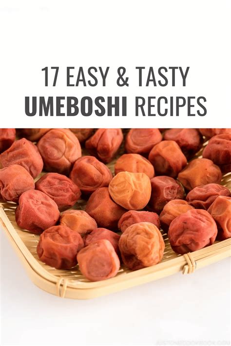 17 Easy Umeboshi Recipes I Can't Resist - Happy Muncher