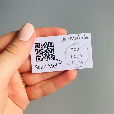 Mini, Qr Code Business Card, Business Card, Discount Code Card ...