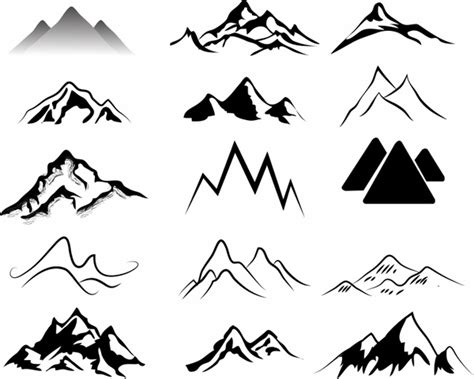 Mountain logo vector free vector download (68,347 Free vector) for ...