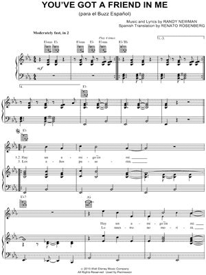 Sheet Music Downloads from "Toy Story 3 [Original Soundtrack]" at ...