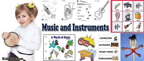 Music, Instruments Preschool Activities, Crafts, Lessons, and ...